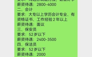 合肥物业最新招聘信息