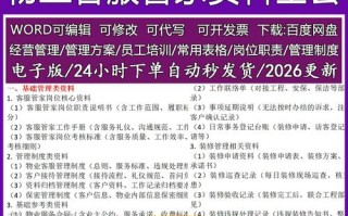 物业公司各岗位说明书有何具体职责要求？