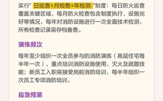 物业消防配备如何规范管理？