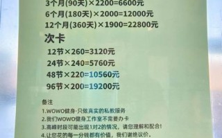 宝力豪健身房私教价格多少钱一节？