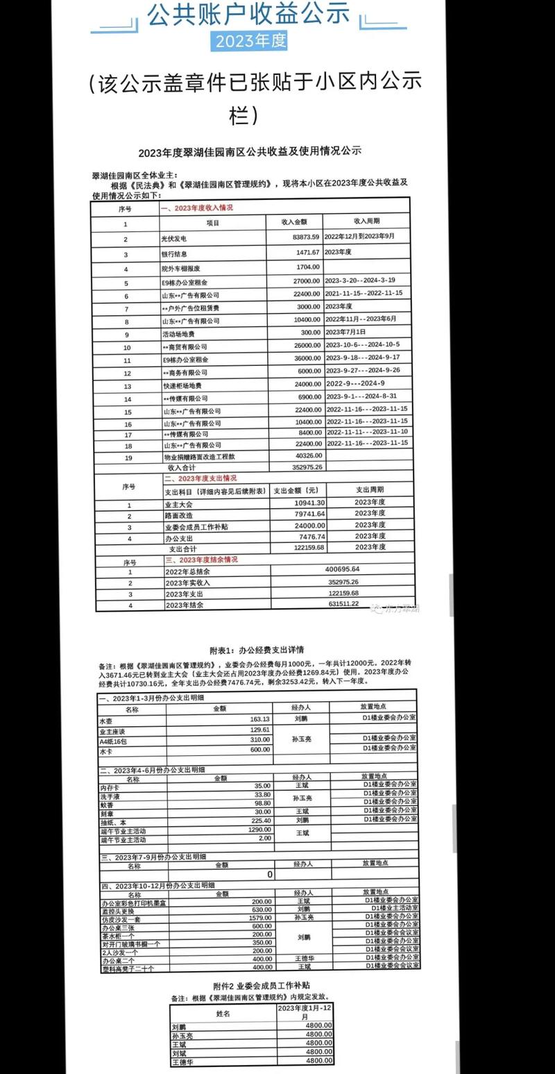 无锡 物业 收支公开-第2张图片-德高鼎泰便民中心