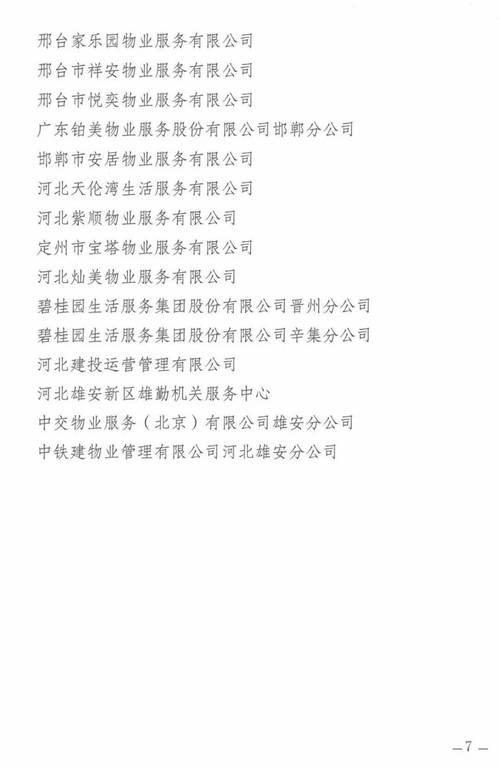 河北物业管理行业协会职能作用是什么？-第3张图片-德高鼎泰便民中心