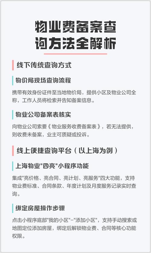 怎么查自己小区的物业-第1张图片-德高鼎泰便民中心