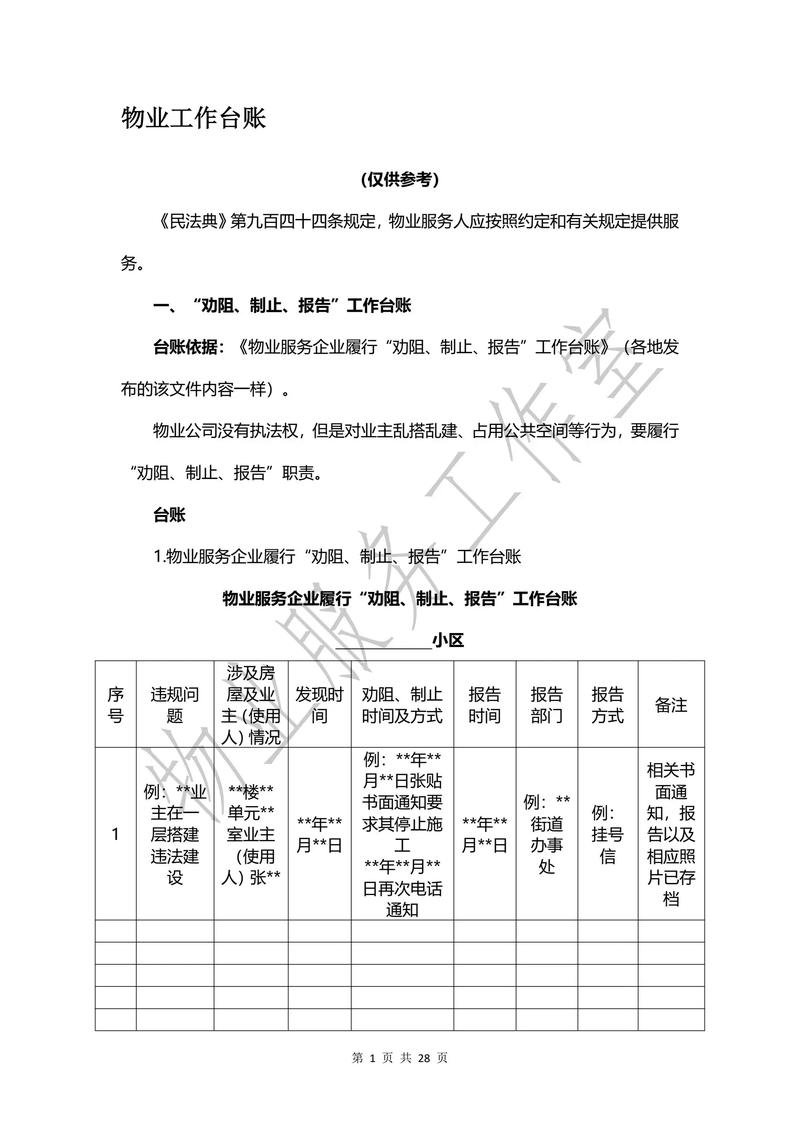 物业项目经理工作手册-第2张图片-德高鼎泰便民中心 物业项目经理工作手册-第2张图片-德高鼎泰便民中心