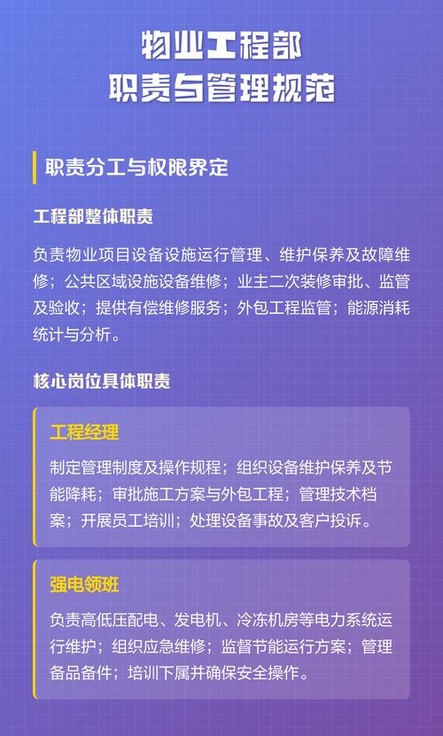 物业工程部如何高效管理？-第2张图片-德高鼎泰便民中心