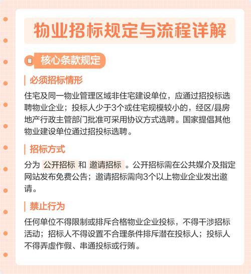 物业管理招标方案范本包含哪些核心内容?-第3张图片-德高鼎泰便民中心 物业管理招标方案范本包含哪些核心内容?-第3张图片-德高鼎泰便民中心